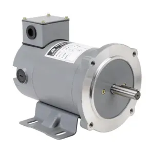 IRON HORSE MTPM-P33-1M18 DC Permanent Magnet Motor, 1/3Hp, 180 VDC, 1800 rpm, 56C Frame, Rolled Steel | CV7UBH