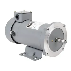 IRON HORSE MTPM-P75-1L18 DC Permanent Magnet Motor, 3/4Hp, 90 VDC, 1800 rpm, TEFC, 56C Frame, Rolled Steel | CV7UBL