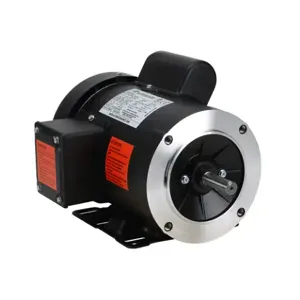 IRON HORSE MTR2-001-1AB36 AC Induction Motor, General Purpose, 1Hp, 1-Phase, 115/230 VAC, 3600 rpm, TEFC, 56C Frame | CV7BMV