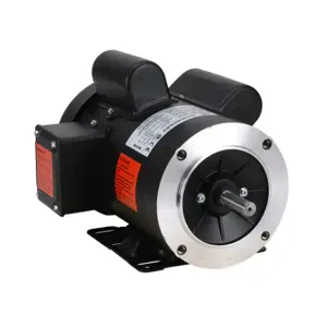 IRON HORSE MTR2-002-1AB18 AC Induction Motor, General Purpose, 2Hp, 1-Phase, 115/230 VAC, 1800 rpm, TEFC, 56Hc Frame | CV7BMW