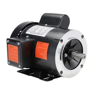 IRON HORSE MTR2-P50-1AB18 AC Induction Motor, General Purpose, 1/2Hp, 1-Phase, 115/230 VAC, 1800 rpm, TEFC | CV7BNE