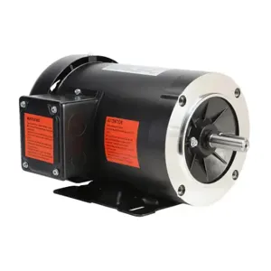 IRON HORSE MTrp-001-3BD18 AC Induction Motor, General Purpose And Inverter Rated, 1Hp, 3-Phase, 208-230/460 VAC | CV7BPC