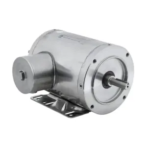 IRON HORSE MTSN-001-3BD36 AC Induction Motor, Washdown, 1Hp, 3-Phase, 208-230/460 VAC, 3600 rpm, 56C Frame | CV7BPM