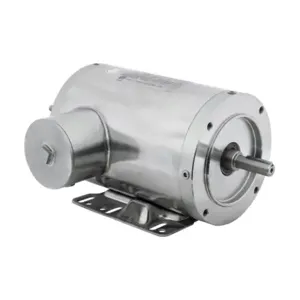 IRON HORSE MTSN-1P5-3BD18 AC Induction Motor, Washdown, 1-1/2Hp, 3-Phase, 208-230/460 VAC, 1800 rpm, 56C Frame | CV7BPX