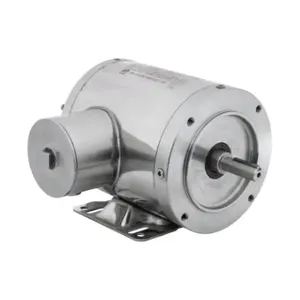 IRON HORSE MTSN-P33-3BD18 AC Induction Motor, Washdown, 1/3Hp, 3-Phase, 208-230/460 VAC, 1800 rpm, 56C Frame | CV7BQD