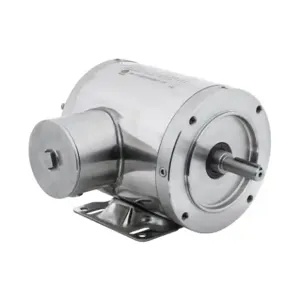 IRON HORSE MTSN-P33-3BD36 AC Induction Motor, Washdown, 1/3Hp, 3-Phase, 208-230/460 VAC, 3600 rpm, 56C Frame | CV7BQF