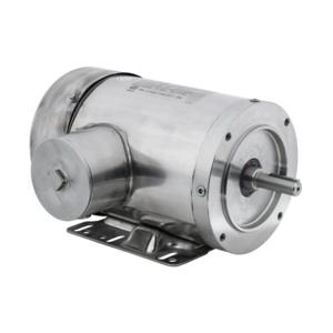 IRON HORSE MTSP-001-3BD18 AC Induction Motor, Washdown, 1Hp, 3-Phase, 208-230/460 VAC, 1800 rpm, TEFC, 56C Frame | CV7BQP