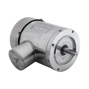 IRON HORSE MTSP-P50-3BD18R AC Induction Motor, Washdown, 1/2Hp, 3-Phase, 208-230/460 VAC, 1800 rpm, TEFC, 56C Frame | CV7BTF