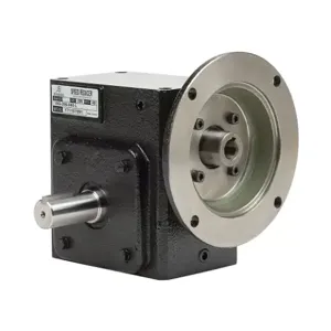 IRON HORSE WG-206-040-L Heavy-Duty Worm Gearbox, 40:1 Ratio, 56C-Face Input, Left Hand, 1 Inch Dia. Output Shaft | CV7PKN