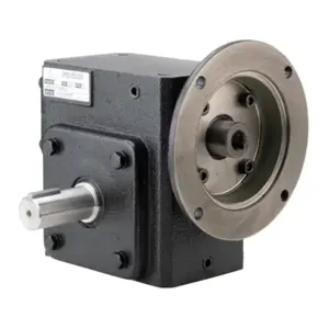 IRON HORSE WG-237-005-D Heavy-Duty Worm Gearbox, 5:1 Ratio, 56C-Face Input, Dual, 1.125 Inch Dia. Output Shaft | CV7PKV