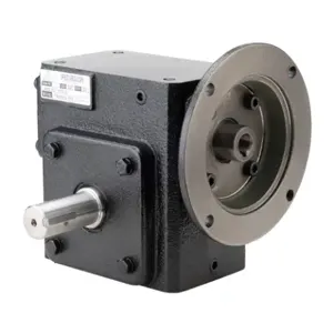 IRON HORSE WG-237-020-D Heavy-Duty Worm Gearbox, 20:1 Ratio, 56C-Face Input, Dual, 1.125 Inch Dia. Output Shaft | CV7PLH