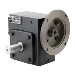 IRON HORSE WG-237-040-D Heavy-Duty Worm Gearbox, 40:1 Ratio, 56C-Face Input, Dual, 1.125 Inch Dia. Output Shaft | CV7PLM