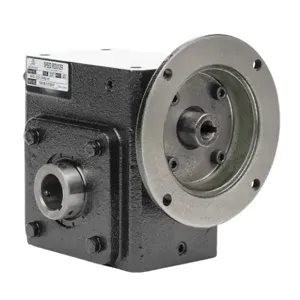 IRON HORSE WG-237-040-H Heavy-Duty Worm Gearbox, 40:1 Ratio, 56C-Face Input, Hollow, 1.25 Inch Dia. Output Shaft | CV7PLN