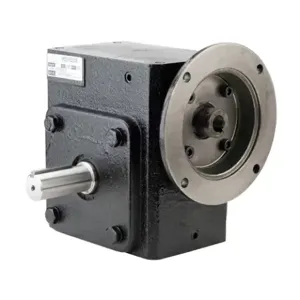 IRON HORSE WG-262-060-D Heavy-Duty Worm Gearbox, 60:1 Ratio, 56C-Face Input, Dual, 1.125 Inch Dia. Output Shaft | CV7PMT