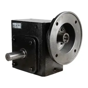 IRON HORSE WG-325-010-DC Heavy-Duty Worm Gearbox, 10:1 Ratio, 182/4Tc-Face Input, Dual | CV7PMX