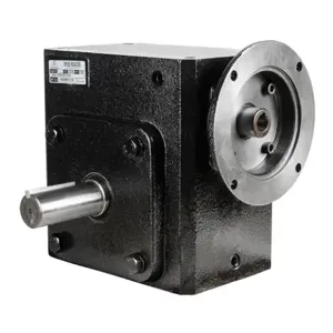 IRON HORSE WG-325-030-DA Heavy-Duty Worm Gearbox, 30:1 Ratio, 56C-Face Input, Dual, 1.375 Inch Dia. Output Shaft | CV7PNK