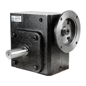 IRON HORSE WG-325-040-DA Heavy-Duty Worm Gearbox, 40:1 Ratio, 56C-Face Input, Dual, 1.375 Inch Dia. Output Shaft | CV7PNW