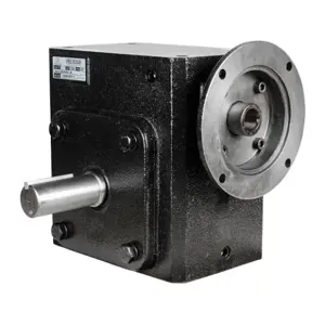 IRON HORSE WG-325-040-LB Heavy-Duty Worm Gearbox, 40:1 Ratio, 145Tc-Face Input, Left Hand | CV7PPB