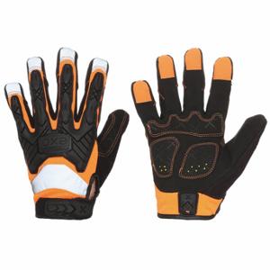 IRONCLAD EXO-HZIO-06-XXL Mechanics Gloves, Size 2XL, Mechanics Glove, Full Finger, Synthetic Leather, EN, 1 Pair | CR4WLP 45VK86