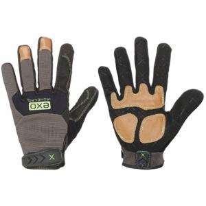 IRONCLAD EXO-MLR-02-S Mechanics Gloves, Size S, Mechanics Glove, Full Finger, Goatskin, Hook-and-Loop Cuff | CR4WVJ 45VK57