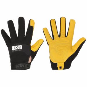 IRONCLAD EXO-MPLG-02-S Mechaniker-Handschuhe, Größe S, Mechaniker-Handschuh, Vollfinger, Ziegenleder, Klettverschluss-Manschette | CR4WVG 45VL13