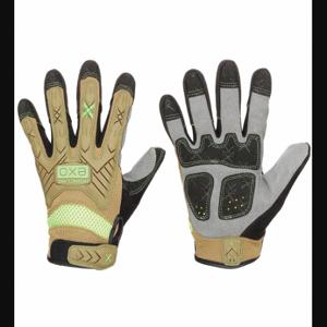IRONCLAD EXO-PIG-02-S Mechanics Gloves, Size S, Mechanics Glove, Full Finger, Synthetic Leather, Green/Tan | CR4WVT 45VK27