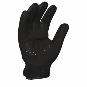 IRONCLAD EXOT-GIBLK-02-S Exo Tactical Glove, Polyester, Synthetic Suede, Unlined, Black, S, 1 Pr | CR4VXU 55KA86