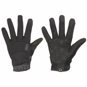 IRONCLAD EXOT-PBLK-22-S Mechanics Gloves, Spandex, Neoprene, Synthetic Leather, Unlined, Black, Size S, 1 Pair | CR4WXE 46MP70
