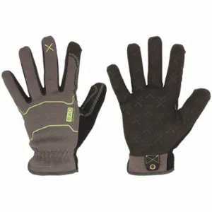 IRONCLAD G-EXMOU-03-M Mechanics Gloves, Size M, Mechanics Glove, Full Finger, Synthetic Leather, Gray, 1 Pair | CR4WTE 52JL76