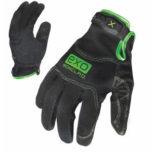 IRONCLAD G-EXMPG-04-L General Utility Pro Gloves, Embossed Synthetic Leather Palm Material, Black, L | CD2HJV 45VK44