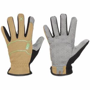 IRONCLAD G-EXPUG-04-L Mechanics Gloves, Size L, Mechanics Glove, Full Finger, Synthetic Leather, Green/Tan | CR4XAN 52JL62