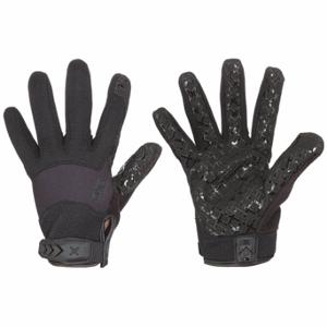 IRONCLAD G-EXTGBLK-06-XXL Tactical Glove, Stretch Nylon, Neoprene, Synthetic Leather, Unlined, Black, 2XL, 1 PR | CR4XGH 52JL21