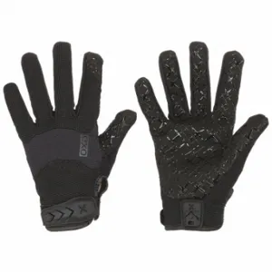 IRONCLAD G-EXTGBLK-22-S Tactical Glove, Stretch Nylon, Neoprene, Synthetic Leather, Unlined, Black, S, 1 PR | CR4XEL 52JL22