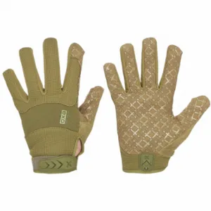 IRONCLAD G-EXTGODG-02-S Tactical Glove, Stretch Nylon, Neoprene, Synthetic Leather, Unlined, Green, S, 1 PR | CR4XFF 52JL35