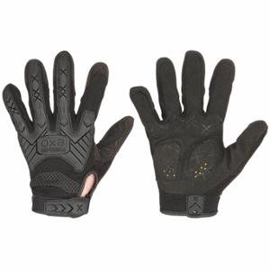 IRONCLAD G-EXTIBLK-02-S Tactical Glove, Stretch Polyester, Neoprene, Synthetic Leather and Foam Padding, S, 1 PR | CR4XFW 52JL40