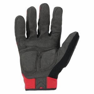 IRONCLAD IEX-MIGR5-02-S Leather Gloves, Size S, Mechanics Glove, Synthetic Leather, ANSI Cut Level A6, Full, 1 PR | CR4WJG 55LT28