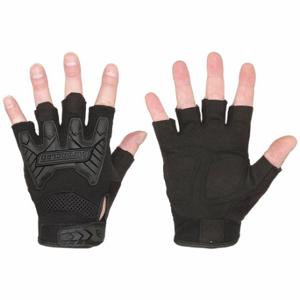 IRONCLAD IEXT-FIBLK-06-XXL Tactical Touchscreen Glove, Polyester, Nylon, Polyester, Black, 2XL, 7 Inch Length, 1 PR | CR4VYH 493C38