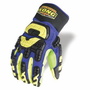 IRONCLAD INDI-CCPW-02-S Mechanics Gloves, Cotton Corded, Slip-On Cuff, ANSI Cut Level A2, Palm Side, Foam, 1 Pair | CT3XXM 493D14