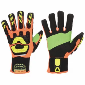 IRONCLAD INDI-RC5-06-XXL Mechanics Gloves, Size 2XL, Riggers Glove, Synthetic Leather, ANSI Cut Level A5, 1 Pair | CR4WMP 48XZ39