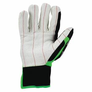 IRONCLAD KCCP-05-XL Mechanics Gloves, Size XL, Riggers Glove, Cotton Corded, ANSI Cut Level A3, Unlined | CR4WZM 55LT41