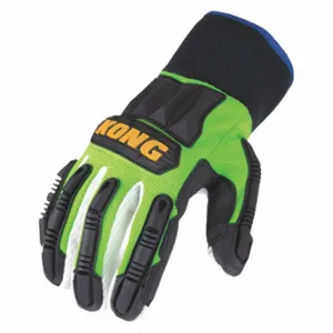 IRONCLAD KCCPW-06-XXL Mechanics Gloves, Size 2XL, Riggers Glove, Cotton Corded, ANSI Cut Level A4, Orange, 1 PR | CR4WMU 56LR30