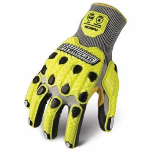 IRONCLAD KCI3PU-07-XXXL PERFORMANCE WEAR Mechanics Gloves, 3XL 12, Mechanics Glove, Full Finger, Lime, 1 Pair | CR4XCV 797UT8