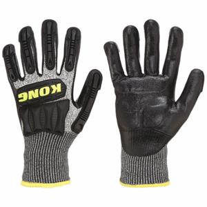 IRONCLAD KKC5B-03-M Coated Glove, M, Full Finger, ANSI Impact Level 1, Knit Cuff, Padded Knuckles | CR4VUB 493D87