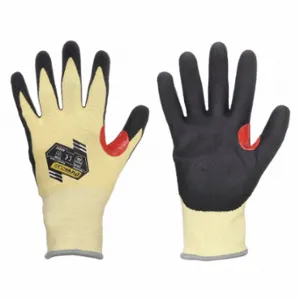 IRONCLAD KKC5KV-02-S Coated Glove, S, Foam Nitrile, Yellow, 1 Pair | CR4VUN 493D92