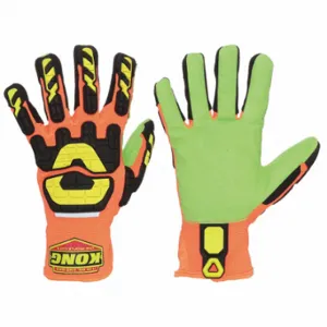 IRONCLAD LPI-OC5-06-XXL Mechanics Gloves, Size 2XL, Riggers Glove, Synthetic Leather, ANSI Cut Level A4, EN | CR4WMN 48XV02