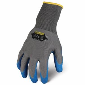 IRONCLAD SKC1LT-04-L PERFORMANCE WEAR Knit Gloves, L 9, Crinkle, Latex, Palm, Dipped, Full Finger, 1 Pair | CR4WFV 797UV6