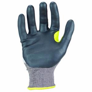 IRONCLAD SKC3FN-06-XXL Knit Gloves, Size 2XL, ANSI Cut Level A3, Palm, Dipped, Foam Nitrile, Sandy, Gray, 1 Pair | CR4WCG 55KA20
