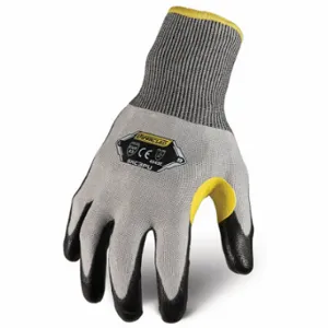 IRONCLAD SKC3PU-01-XS PERFORMANCE WEAR Knit Gloves, XS 6, ANSI Cut Level A3, Palm, Dipped, Polyurethane, 1 Pair | CR4WGN 797UV9