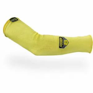 IRONCLAD SL18KV3 Cut-Resistant Sleeves, Ansi/Isea Cut Level A3, Yellow, Sleeve, Knit Cuff | CR4XEF 61LN05