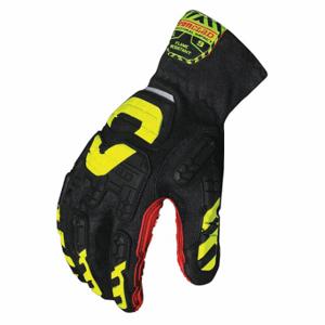 IRONCLAD VIB-FRES-04-L Mechaniker-Handschuhe, ANSI-Schnittstufe A2, Handflächenseite, vulkanisierter Vibram-Gummi, 1 Paar | CT4CAJ 48XY82